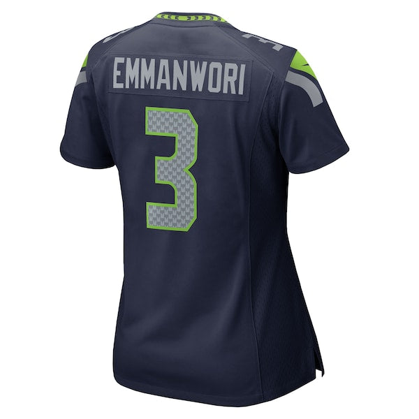 Nick Emmanwori Seattle Seahawks Nike Women's Team Game Jersey - College Navy - Image 3