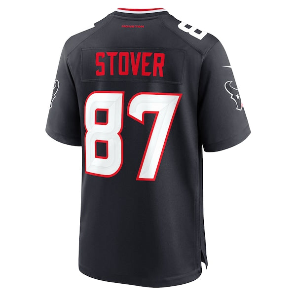 Cade Stover Houston Texans Nike Game Jersey - Navy - Image 3