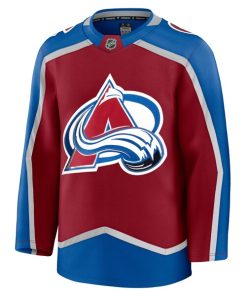 Alternative view of Colorado Avalanche  Home Premium Jersey - Burgundy