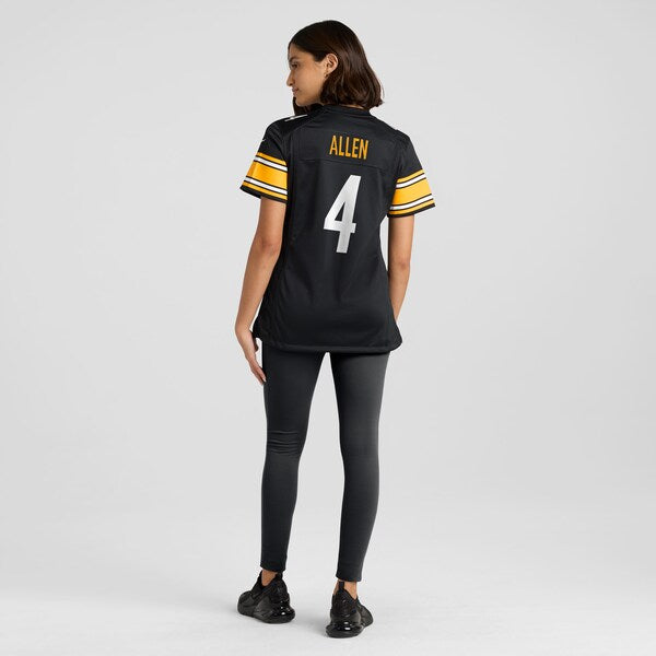 Kyle Allen Pittsburgh Steelers Nike Women's Game Jersey - Black - Image 9