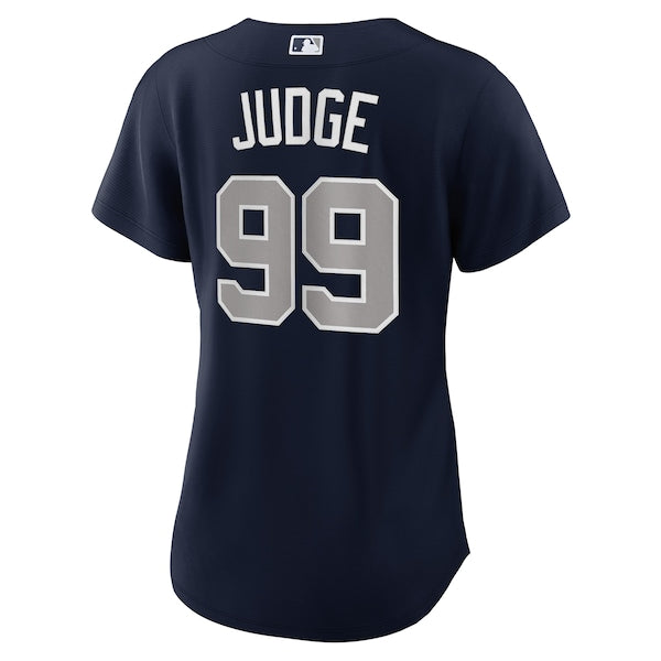 Aaron Judge New York Yankees Nike Women's Alternate Replica Player Jersey - Navy/White - Image 4