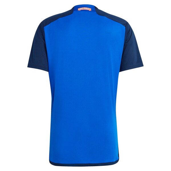 FC Cincinnati adidas 2024 River Kit Replica Jersey - Blue - Image 3