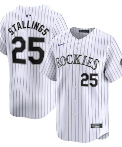 Jacob Stallings Colorado Rockies Nike Home Limited Player Jersey - White