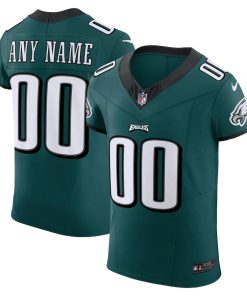 Philadelphia Eagles Nike Vapor F.U.S.E. Elite Custom Jersey - Midnight Green