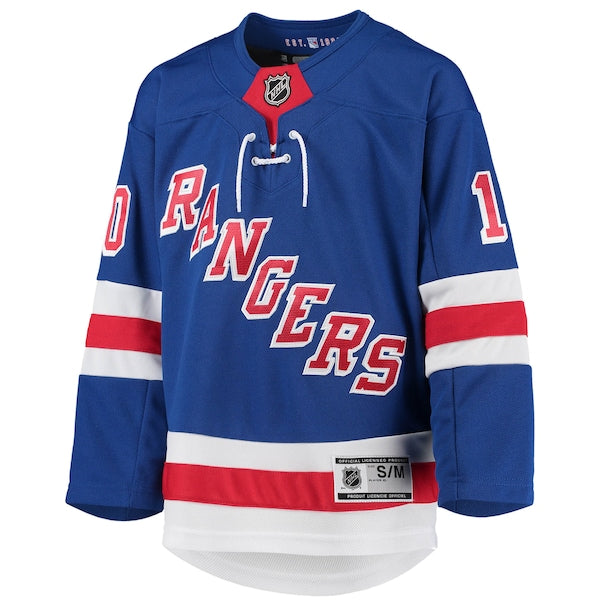 Artemi Panarin New York Rangers Youth Home Premier Player Jersey - Blue - Image 2