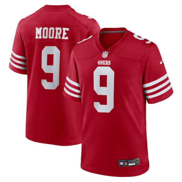 Skyy Moore San Francisco 49ers Nike Team Game Jersey - Scarlet