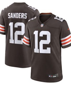 Shedeur Sanders Cleveland Browns Nike 2025 NFL Draft Game Jersey - Brown