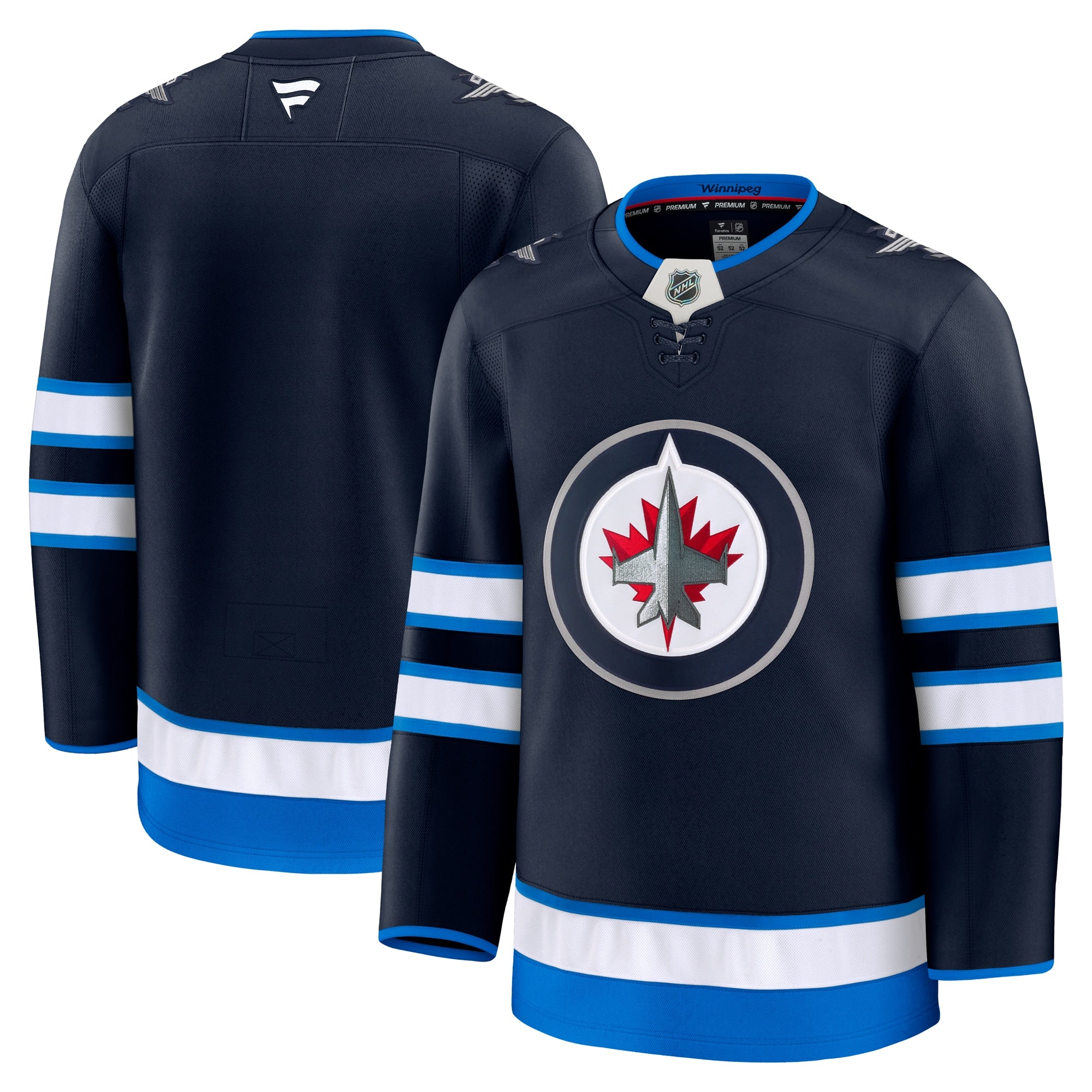 Winnipeg Jets Away Premium Jersey - White/Navy - Image 9