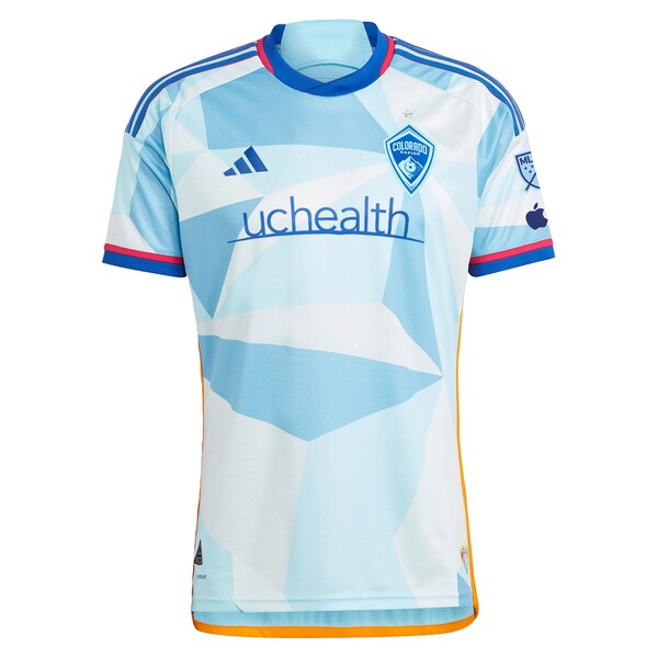 Sam Vines Colorado Rapids adidas 2024 New Day Kit Authentic Player Jersey - Light Blue - Image 2