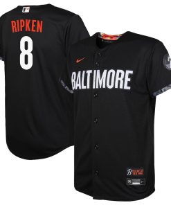 Cal Ripken?Baltimore Orioles Nike Preschool 2023 City Connect Replica Player Jersey - Black