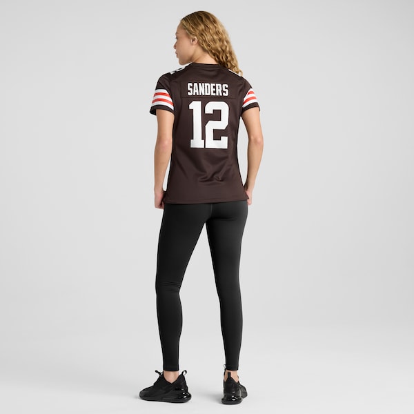 Shedeur Sanders Cleveland Browns Nike Women's 2025 NFL Draft Game Jersey - Brown - Image 5