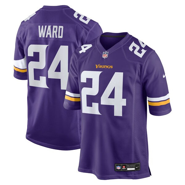 Jay Ward Minnesota Vikings Nike Team Game Jersey - Purple
