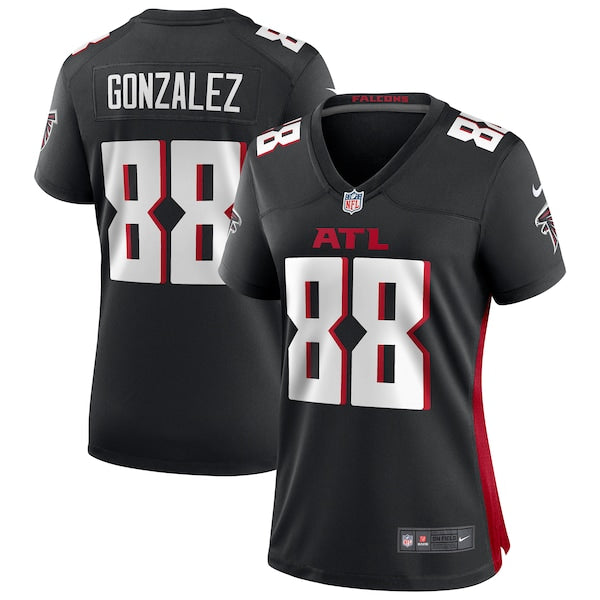 Tony Gonzalez Atlanta Falcons Nike Women's Game Retired Player Jersey - Black/Red - Image 2