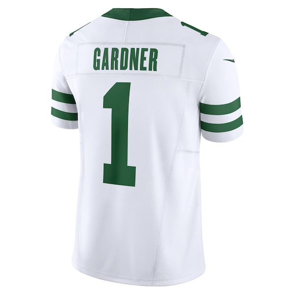 Ahmad Sauce Gardner New York Jets Nike Vapor F.U.S.E. Limited Jersey - White - Image 3