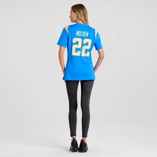 Elijah Molden Los Angeles Chargers Nike Women's Game Jersey - Powder Blue - Image 5