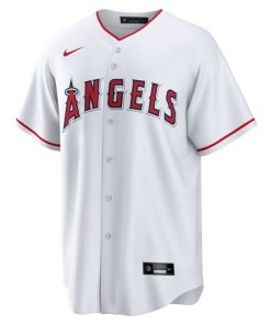 Alternative view of Taylor Ward Los Angeles Angels Nike Home Replica Jersey - White
