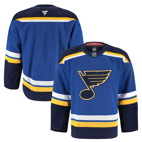 St. Louis Blues Home Authentic Pro Jersey - Blue