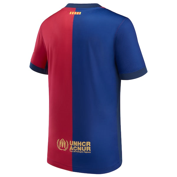 Barcelona Nike Youth 2024/25 Home Replica Jersey - Royal - Image 3