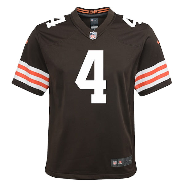 Deshaun Watson Cleveland Browns Nike Youth Game Jersey - Brown - Image 2