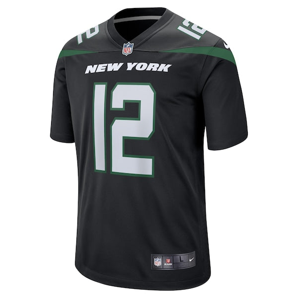 Joe Namath New York Jets Nike Retired Player Jersey - Black - Image 2