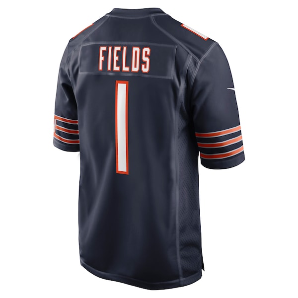 Justin Fields Chicago Bears Nike Youth Game Jersey - Navy - Image 3