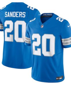Alternative view of Barry Sanders Detroit Lions Nike Vapor F.U.S.E. Limited Jersey - Blue
