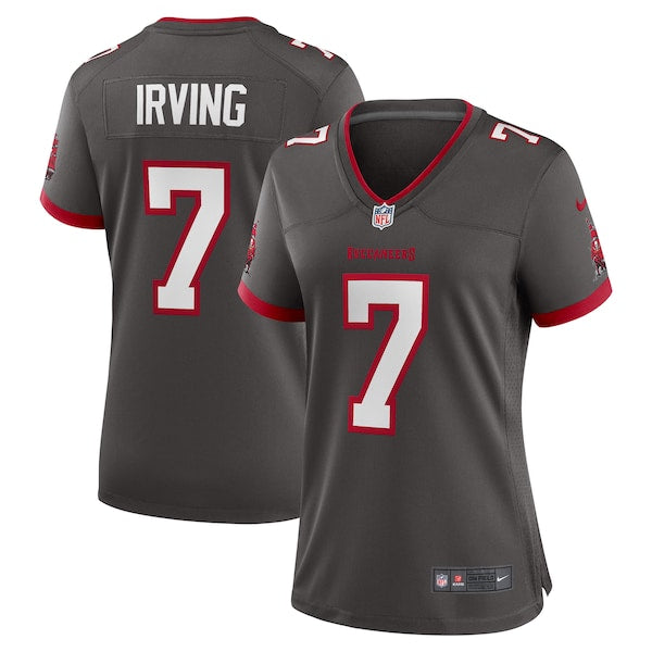Bucky Irving Tampa Bay Buccaneers Nike Women's Alternate Game Jersey - Pewter/Red/White