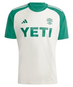 Alternative view of Ilie Sanchez Austin FC adidas 2024 The Armadillo Kit Replica Player Jersey - Tan