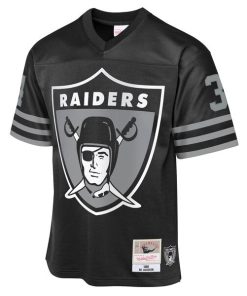 Alternative view of Bo Jackson Las Vegas Raiders 1988 Throwback Fashion Jersey - Black