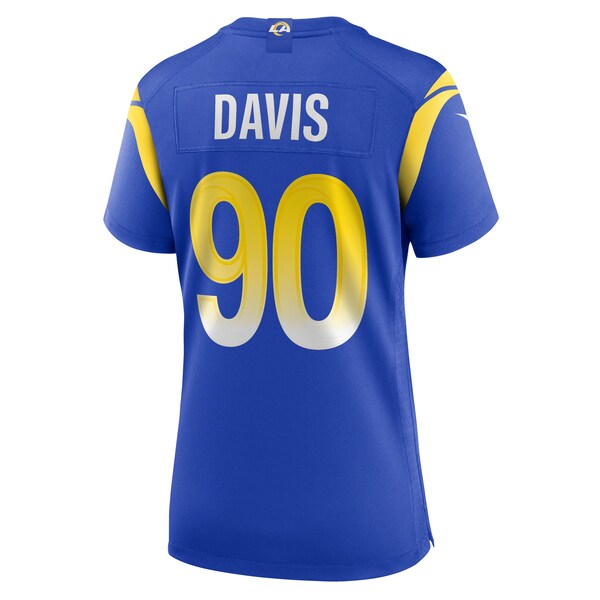 Tyler Davis Los Angeles Rams Nike Women's Game Jersey - Royal - Image 3