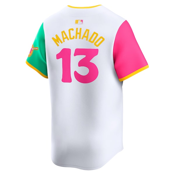 Manny Machado San Diego Padres Nike City Connect Limited Player Jersey - White - Image 3