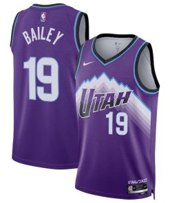 Ace Bailey Utah Jazz Nike Unisex Swingman Jersey - Icon Edition - Purple
