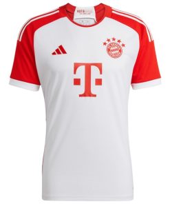 Alternative view of Joshua Kimmich Bayern Munich adidas 2023/24 Home Replica Jersey - White