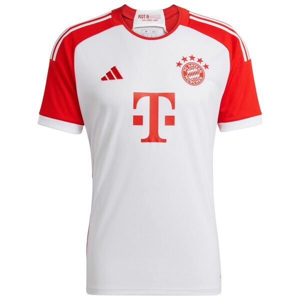 Joshua Kimmich Bayern Munich adidas 2023/24 Home Replica Jersey - White - Image 2