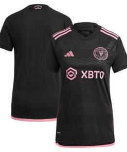 Inter Miami CF adidas Women's 2024 La Noche Replica Jersey - Black