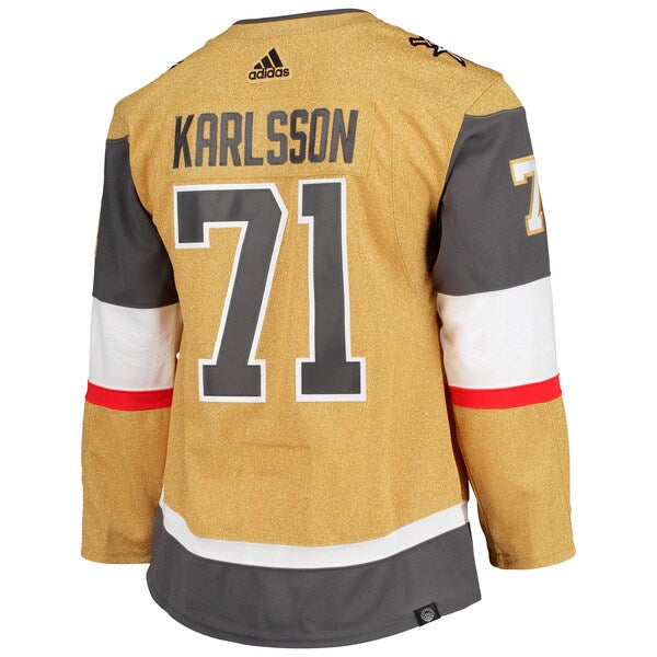 William Karlsson Vegas Golden Knights adidas Home Primegreen Authentic Player Jersey - Gold - Image 3