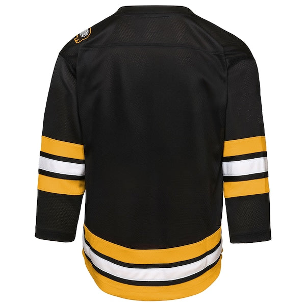 Boston Bruins Youth Home Replica Jersey - Black - Image 3