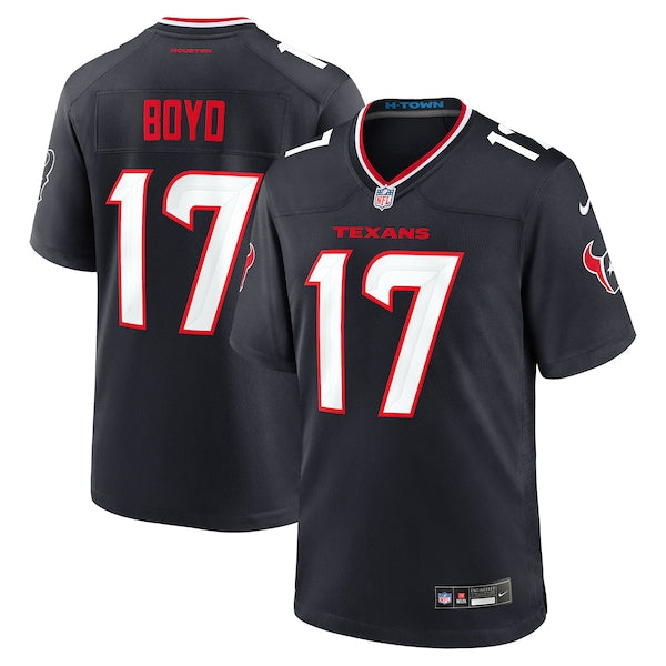 Kris Boyd Houston Texans Nike Team Game Jersey - Navy