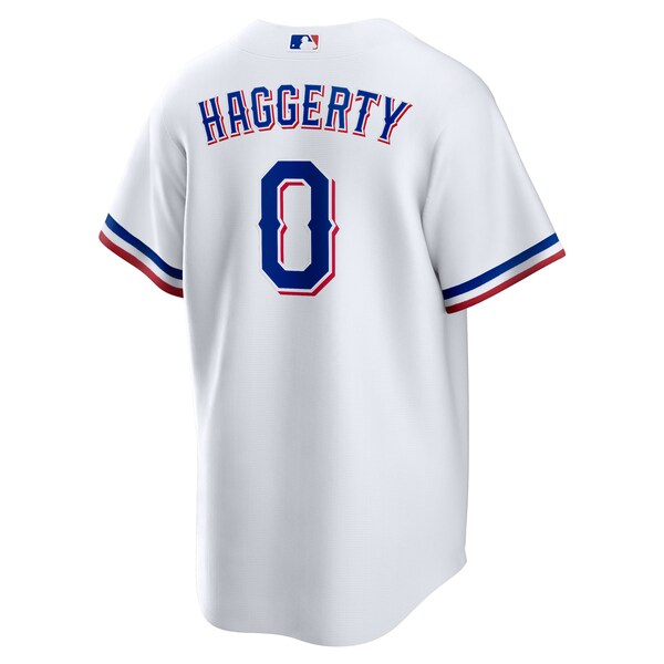 Sam Haggerty Texas Rangers Nike Home Replica Jersey - White - Image 3