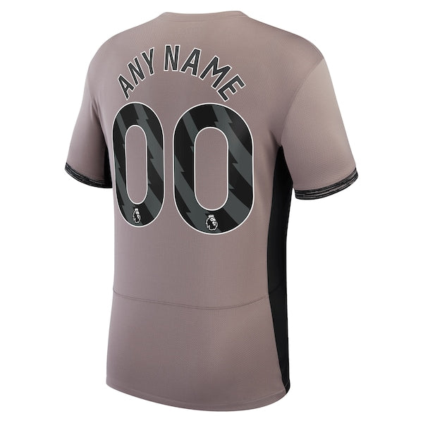 Tottenham Hotspur Nike 2023/24 Third Stadium Replica Custom Jersey?ยจC Tan - Image 3
