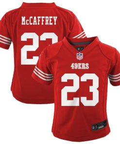 Christian McCaffrey San Francisco 49ers Nike Preschool Player Game Jersey - Scarlet