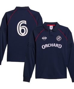 Orchard x New England Revolution adidas Skateboarding Long Sleeve Jersey - Navy