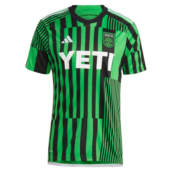 Diego Fagundez Austin FC adidas 2024 Las Voces Kit Replica Jersey - Green - Image 2