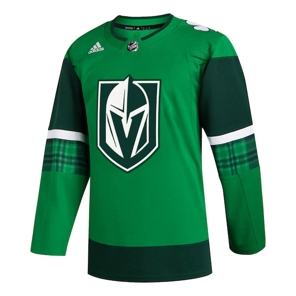 Vegas Golden Knights adidas 2023 St. Patrick's Day Primegreen Authentic Jersey - Kelly Green - Image 2