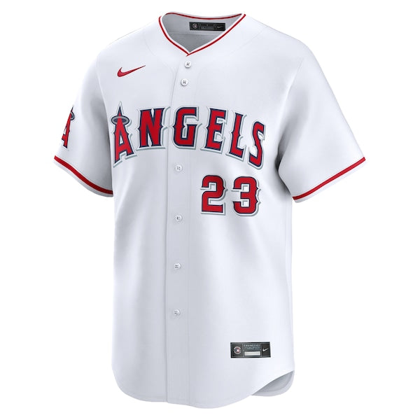 Brandon Drury Los Angeles Angels Nike Home Limited Player Jersey - White - Image 2