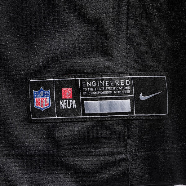 Philadelphia Eagles Nike Super Bowl LIX Custom Alternate Game Jersey - Black - Image 10