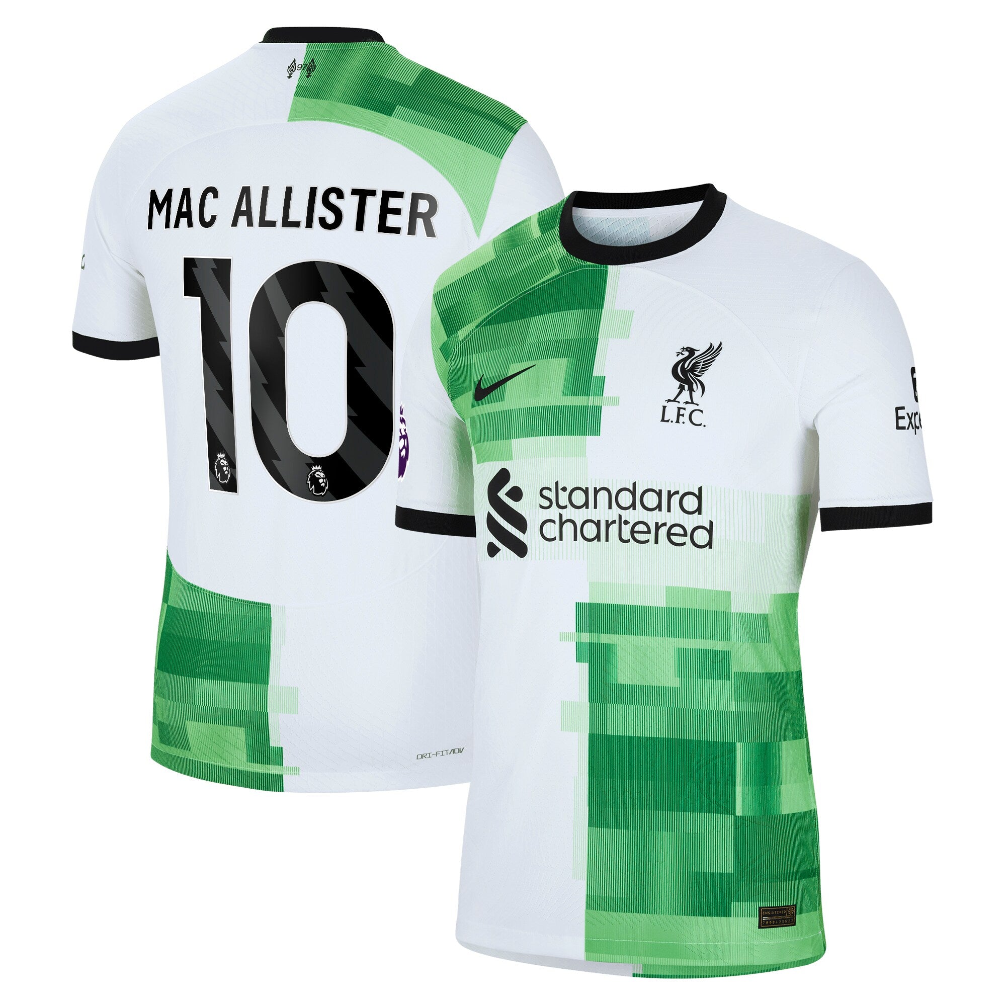 Alexis Mac Allister Liverpool Nike 2023/24 Home Authentic Player Jersey - Red/White - Image 5