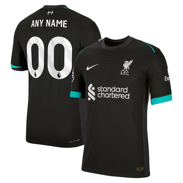 Liverpool Nike 2024/25 Away Authentic Custom Jersey - Forest Green - Image 2