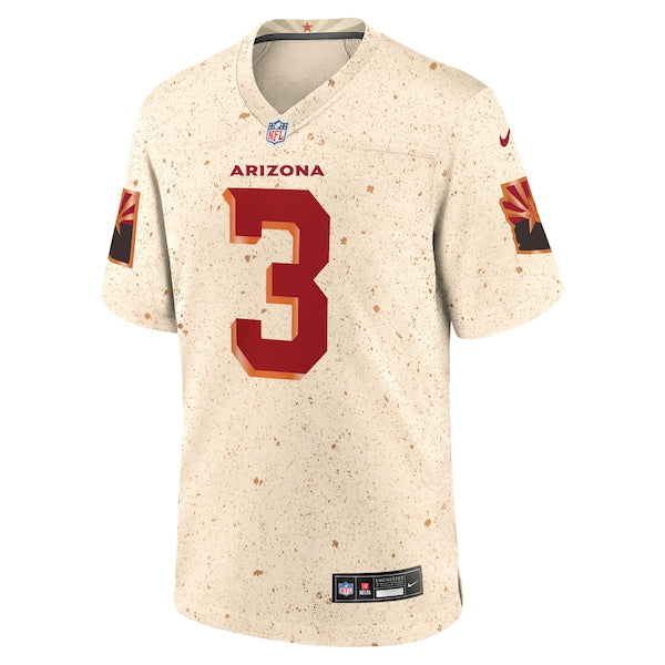 Budda Baker Arizona Cardinals Nike 2025 Rivalries Collection Game Jersey - Natural - Image 2