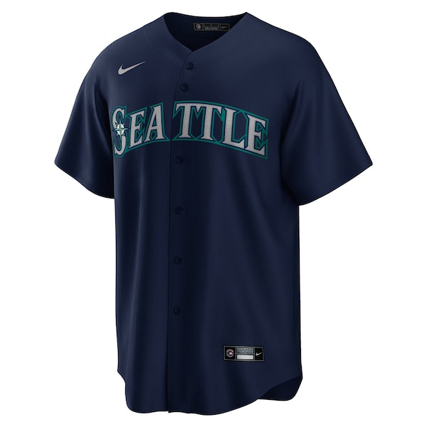 Ichiro Suzuki Seattle Mariners Nike Official Replica Player Jersey - Navy - Image 2